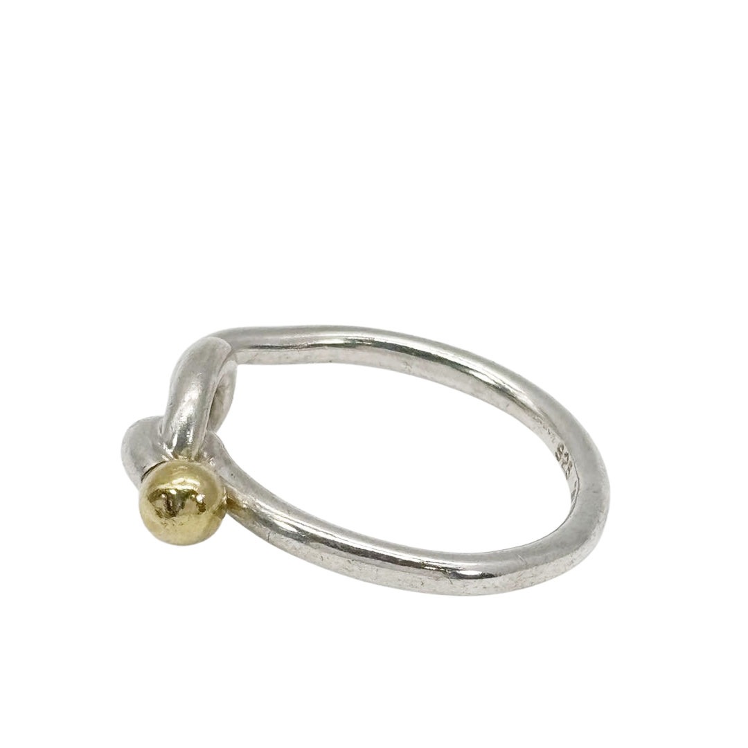 TIFFANY&Co. ティファニー ラブノットリング 指輪 約12号 925/750