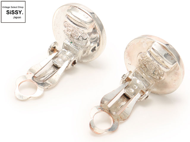 CHANEL シャネルココマーク ヴィンテージ イヤリング メタル シルバー 97A