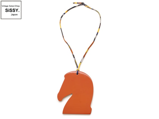 HERMES エルメス サマルカンド オーナメント ラッカーウッド オレンジ