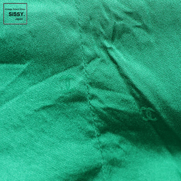 ■シャネル■ ツイードジャケット ウール グリーン 94A 40(M) 【CHANEL】