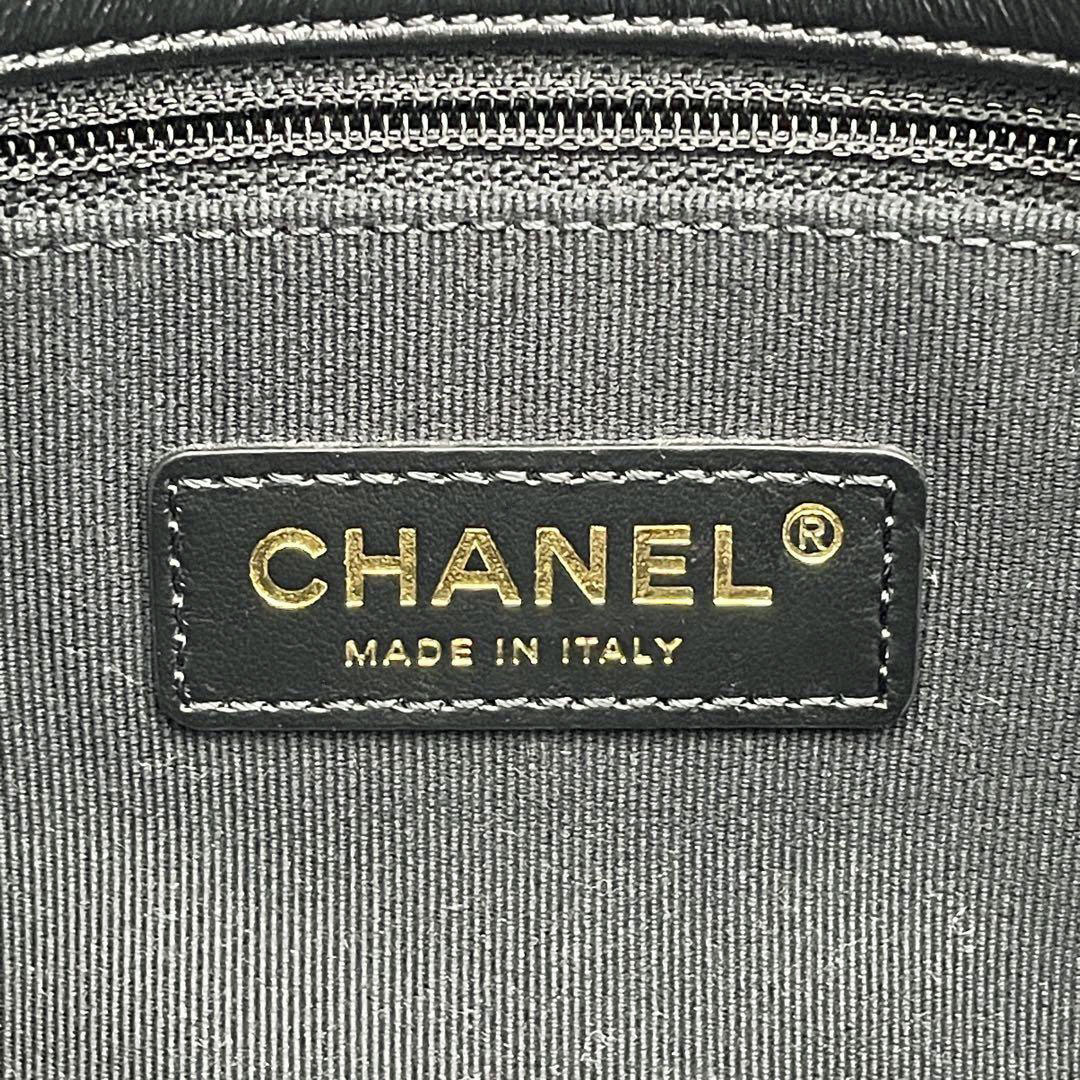 CHANEL シャネル マトラッセ チェーンショルダーバッグ スモール フラップバッグ ココマーク RFID ブラック ゴールド金具