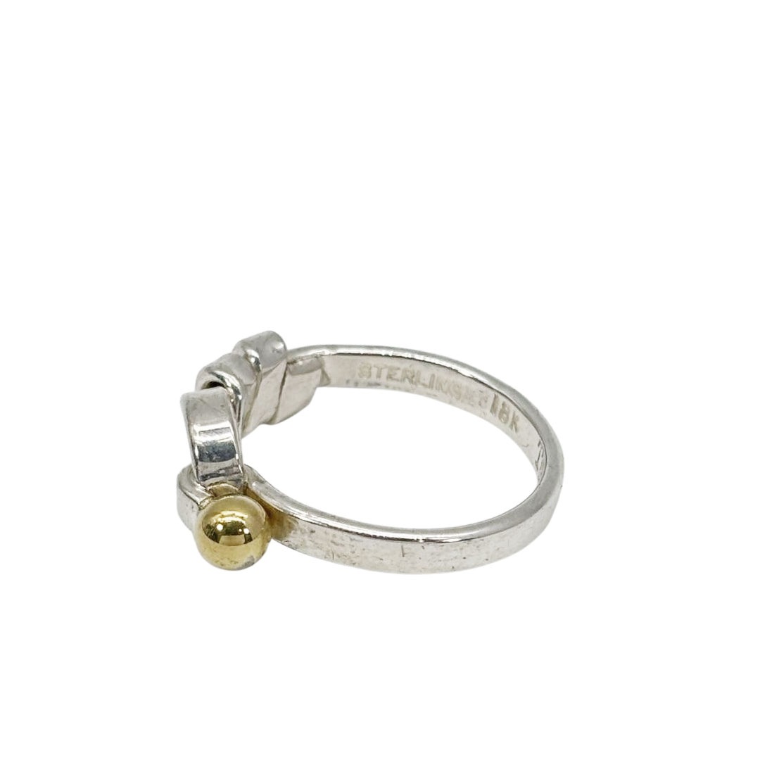ティファニー  リング・指輪 シルバー  TIFFANY&Co. ラブノット #12 TIFFANY&Co.（ティファニー） 12号 リング・指輪 フック＆アイ
