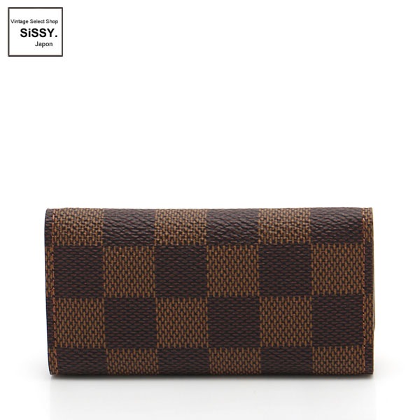 ■ルイ・ヴィトン■ 4連キーケース ミュルティクレ4 ダミエエベヌ ブラウン N62631 【LOUIS VUITTON】