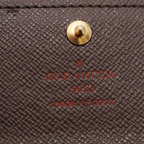 ■ルイ・ヴィトン■ 4連キーケース ミュルティクレ4 ダミエエベヌ ブラウン N62631 【LOUIS VUITTON】