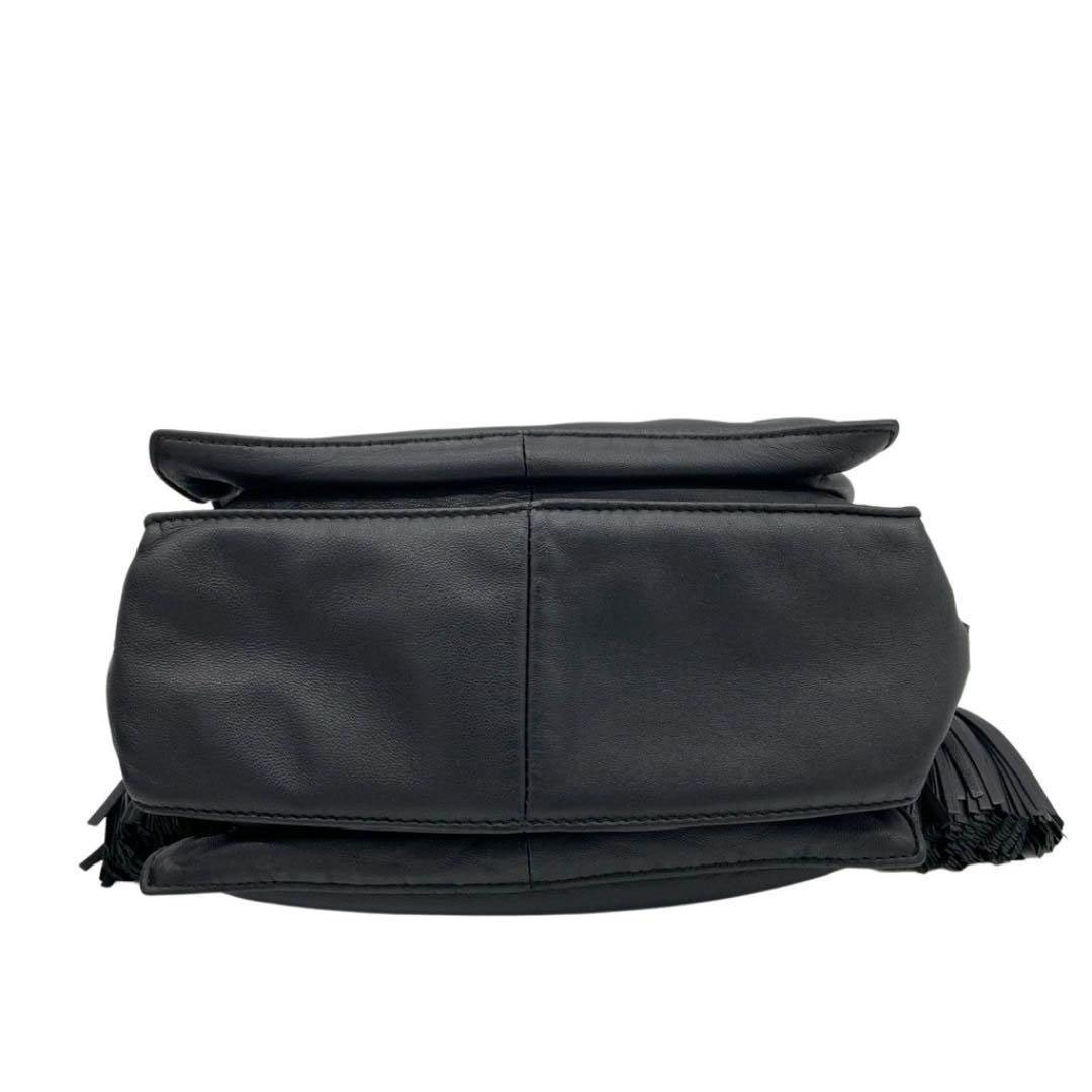 LOEWE ロエベ フラメンコ22 巾着 ショルダーバッグ タッセル
