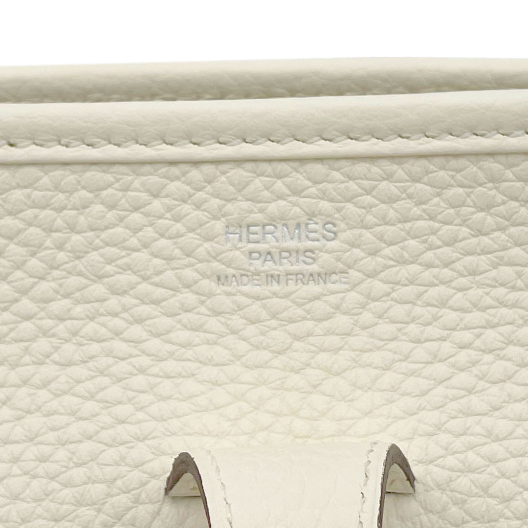 HERMES エルメス エヴリン3 PM ショルダーバッグ トリヨンクレマンス ナタ Z刻印