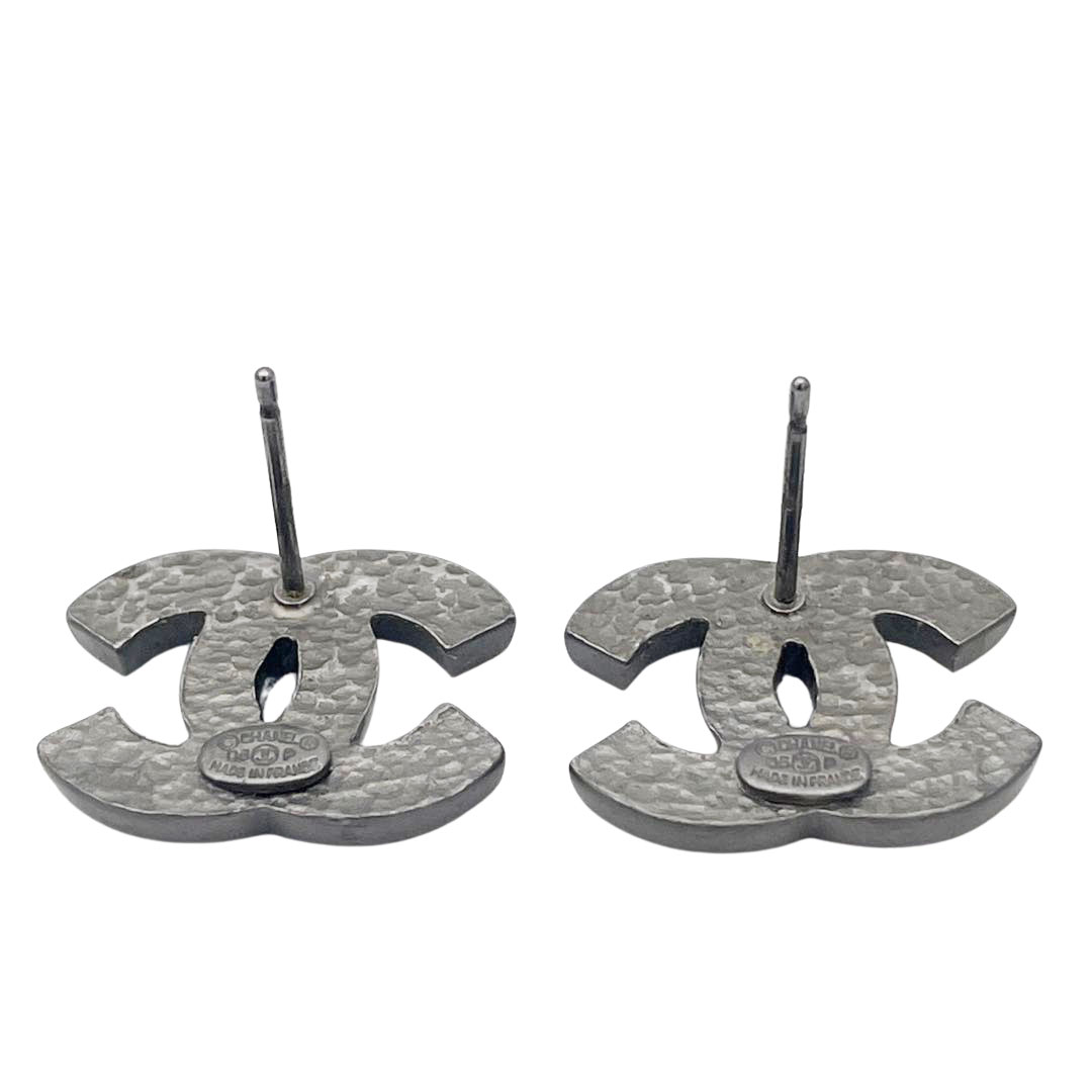 CHANEL シャネル ココマーク ラインストーン ピアス CHANEL シャネル ピアス ココマーク ラインストーン F16V