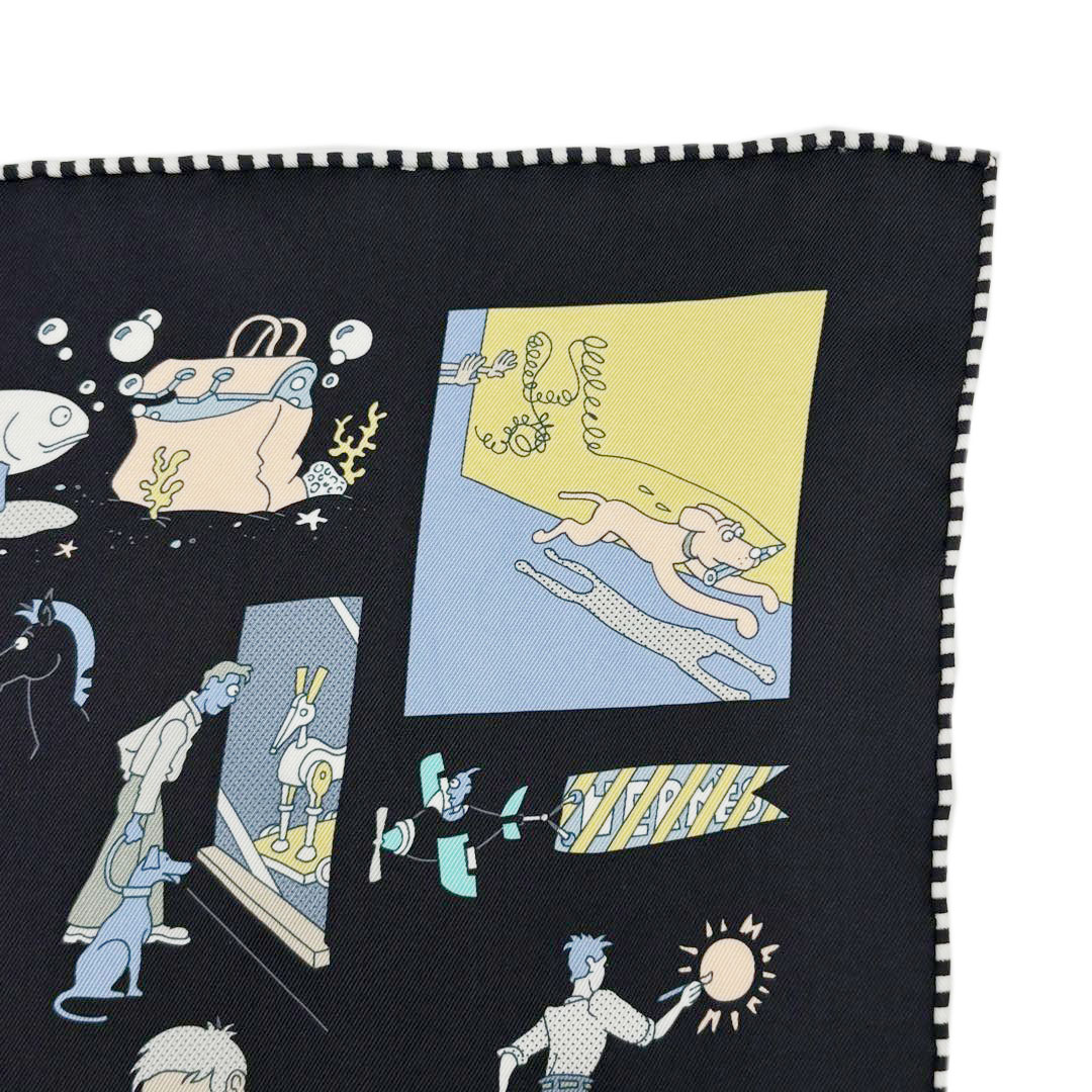 HERMES カレ70 カレ・リブレ エルメス 新品未使用 スカーフ HERMES エルメス スカーフ カレ70 『Libre(カレ・リブレ)』 シルク