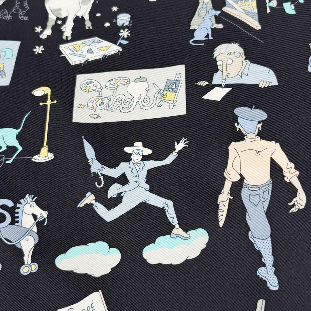 HERMES カレ70 カレ・リブレ カレ 70 《カレ・リブレ》 - グリーン | Hermès - エルメス-公式サイト