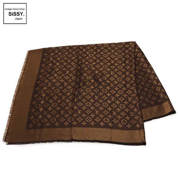 新品】ルイ ヴィトン モノグラム ルレックス ショール マロン