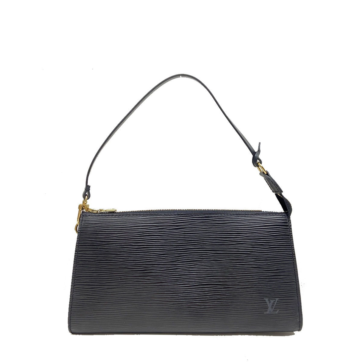 【美品】 LOUIS VUITTON アクセソワール ノワール エピ ブラック LOUIS VUITTON ルイヴィトン ポシェットアクセソワール ハンドポーチ