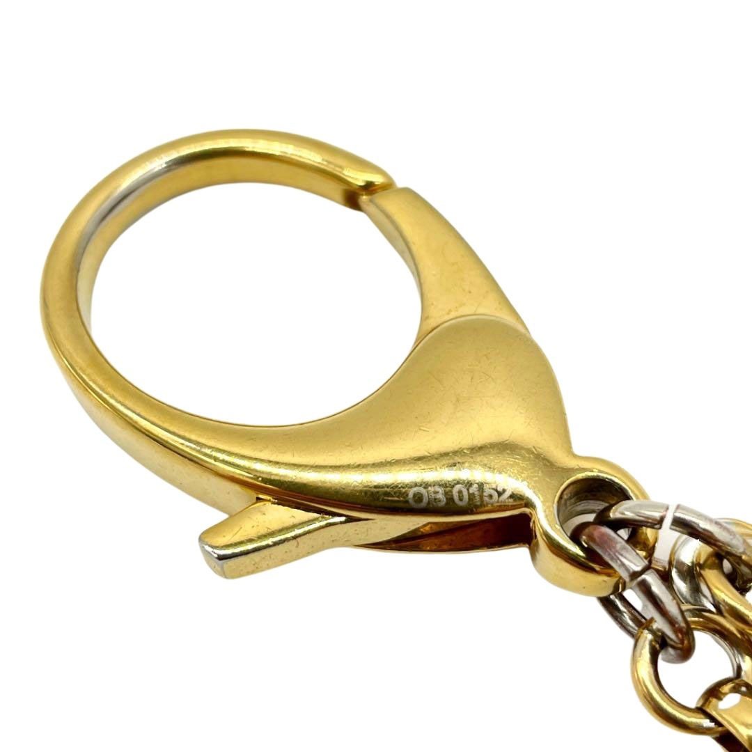 LOUIS VUITTON ルイ・ヴィトン キーリング キーホルダー バックチャーム ビジューサック タバージュ M65090