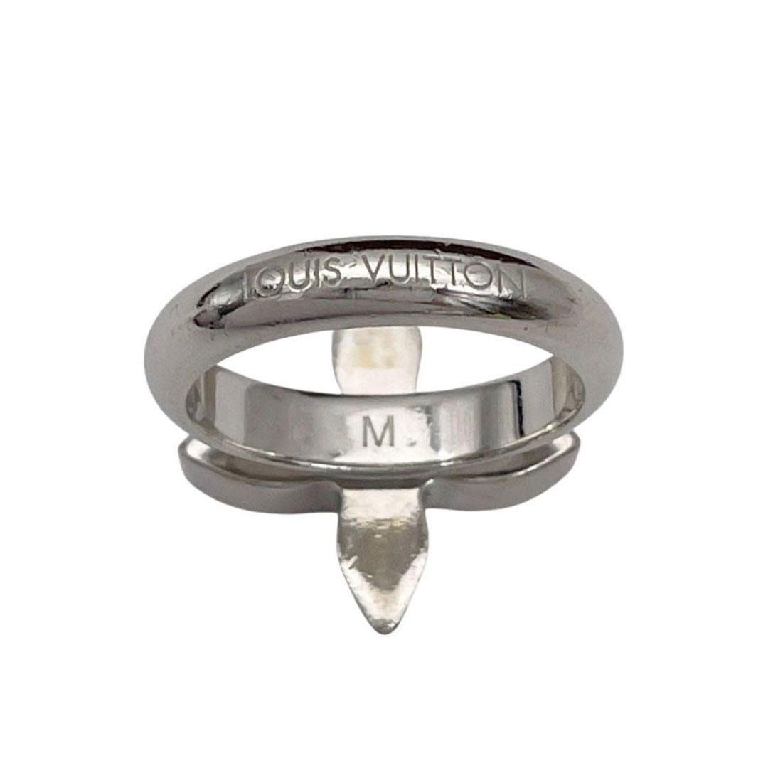 LOUIS VUITTON ルイヴィトン バーグ ラブレターズリング 指輪 メタル スワロフスキー Mサイズ(約12.5号) ゴールド シルバー M65247