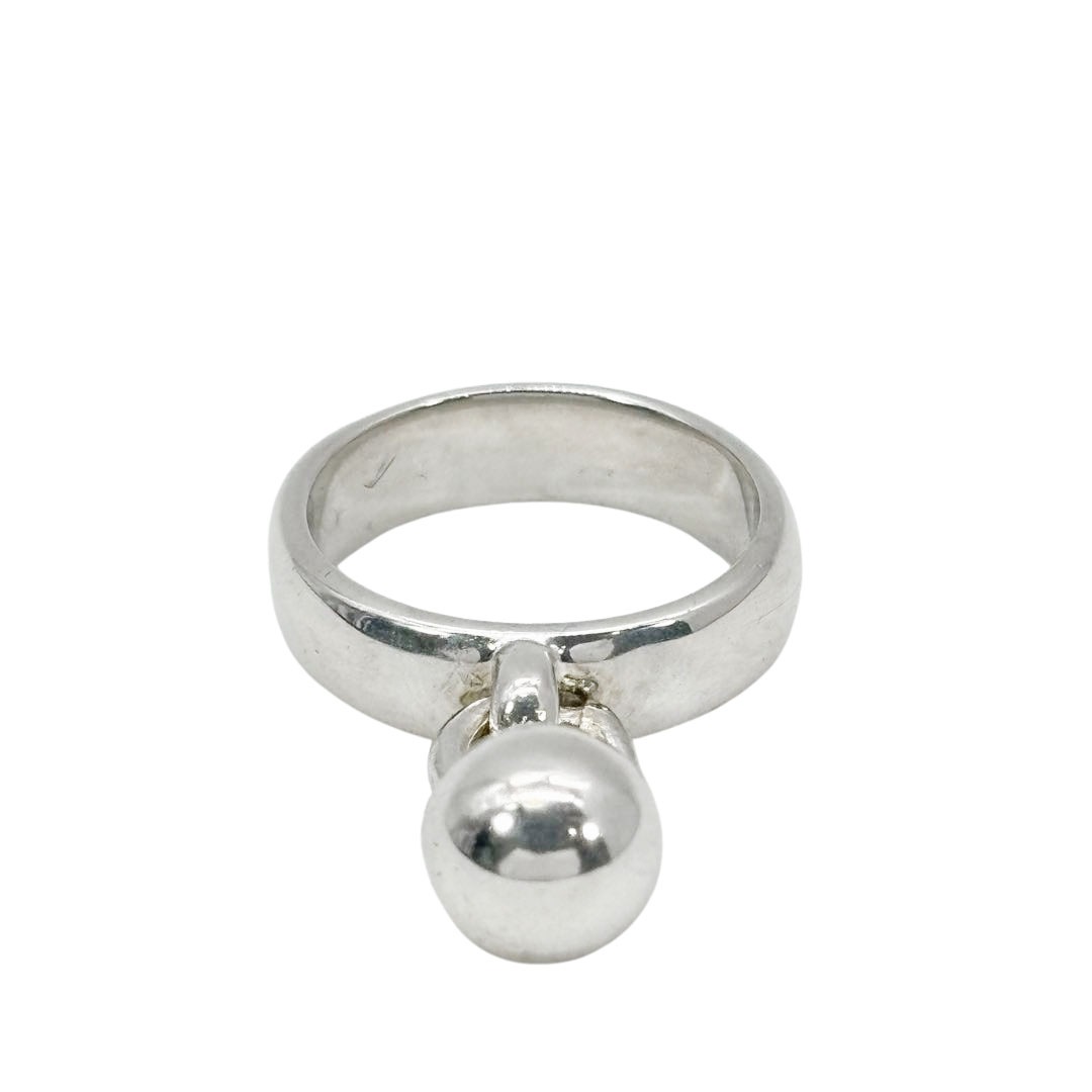 TIFFANY&Co. ティファニー ボールダングル リング 指輪 約9.5号 925 シルバー 5.4g