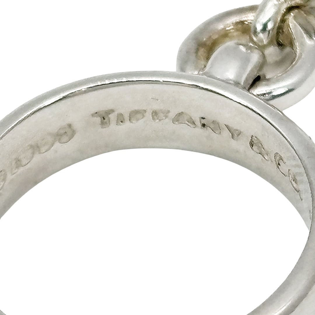 TIFFANY&Co. ティファニー ボールダングル リング 指輪 約9.5号 925 シルバー 5.4g