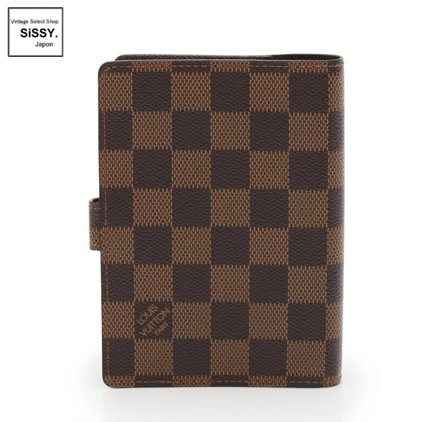 ■ルイ・ヴィトン■ 手帳カバー アジェンダPM ダミエ エベヌ ブラウン R20700 【LOUIS VUITTON】