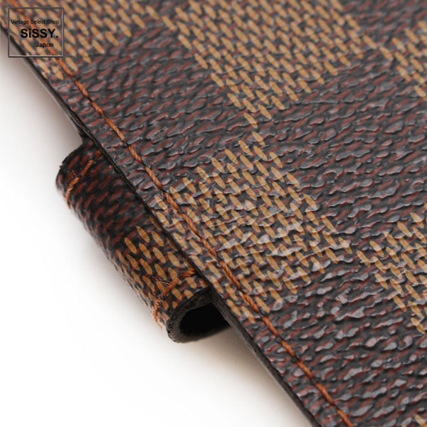 ■ルイ・ヴィトン■ 手帳カバー アジェンダPM ダミエ エベヌ ブラウン R20700 【LOUIS VUITTON】