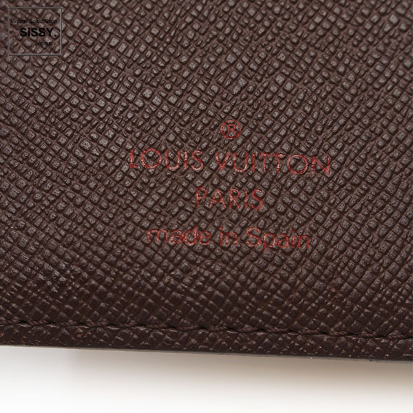 ■ルイ・ヴィトン■ 手帳カバー アジェンダPM ダミエ エベヌ ブラウン R20700 【LOUIS VUITTON】
