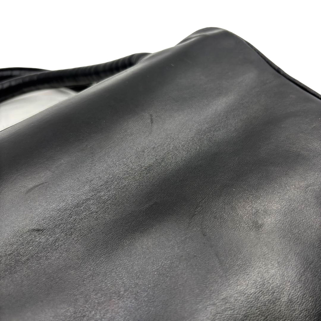 PRADA プラダ ヴィンテージ ハンドバッグ レザー ブラック B5949