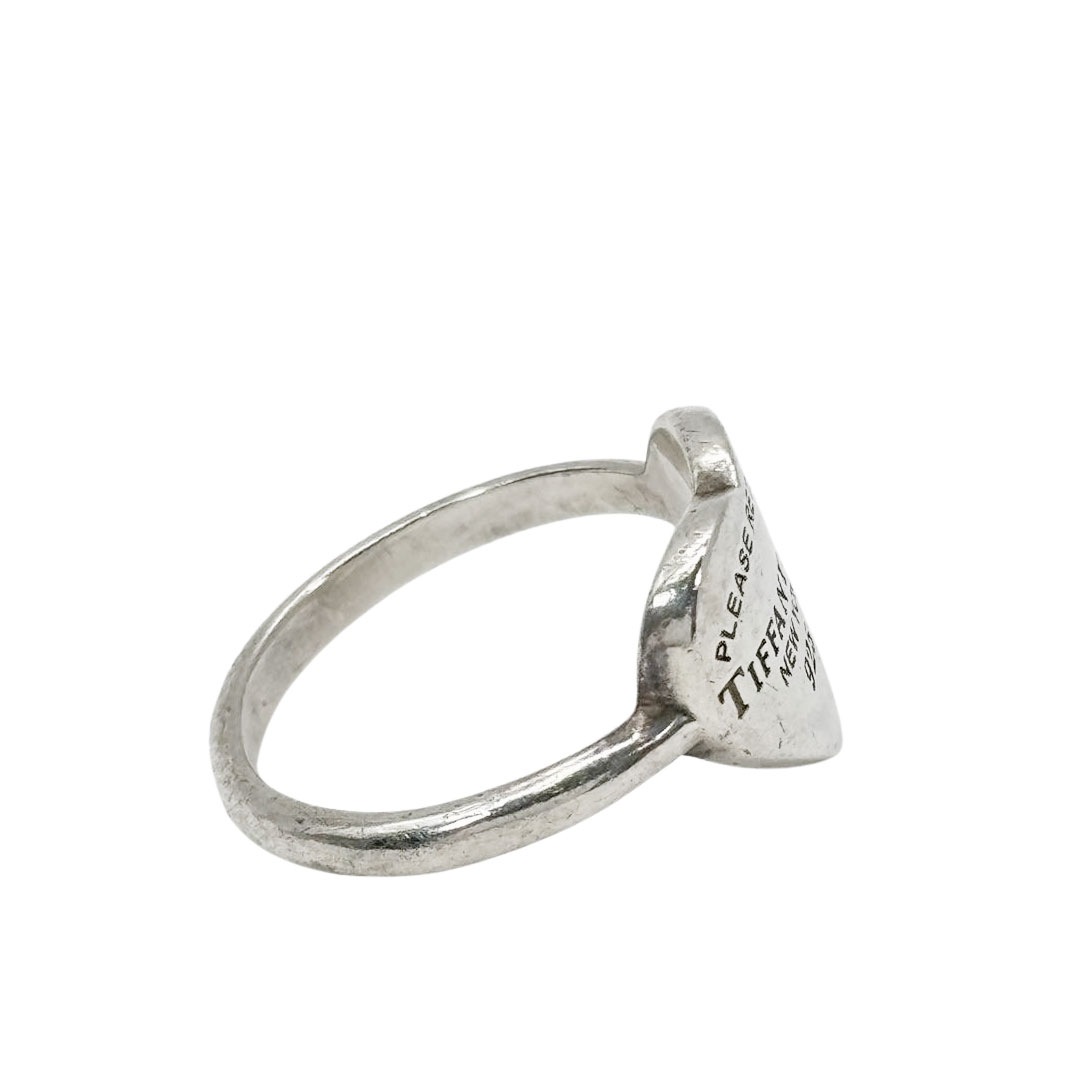TIFFANY&Co. ティファニー リターントゥ ティファニー ハートリング 指輪 約10号 925 シルバー 2.9g