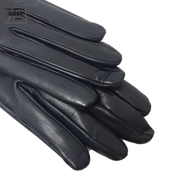 ■エルメス■ グローブ 手袋 ソヤ ケリー コンスタンス チャーム ラムレザー ブラック 7 【HERMES】