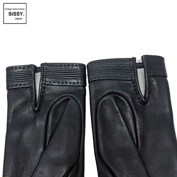 ■エルメス■ グローブ 手袋 ソヤ ケリー コンスタンス チャーム ラムレザー ブラック 7 【HERMES】