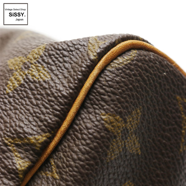 ■ルイ・ヴィトン■ ミニスピーディー モノグラム ハンドバッグ PVC レザー ブラウン 別売りストラップ付き 2WAY M41534/J00144 【LOUIS VUITTON】