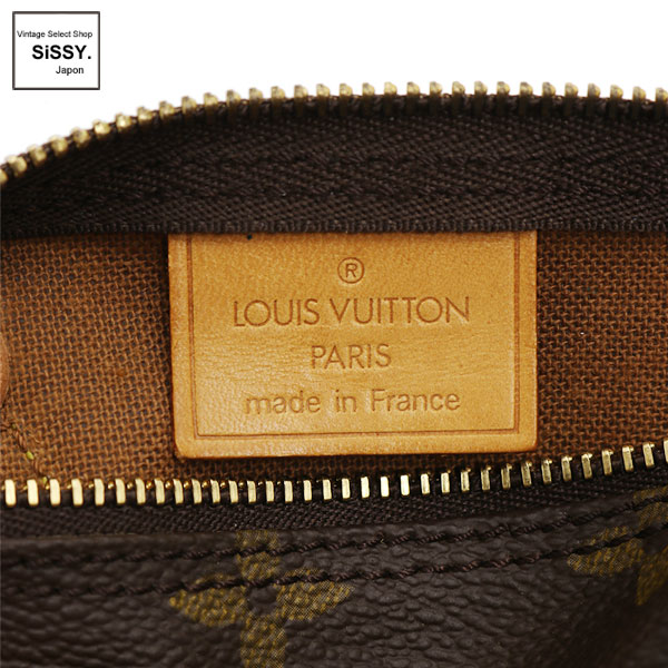 ■ルイ・ヴィトン■ ミニスピーディー モノグラム ハンドバッグ PVC レザー ブラウン 別売りストラップ付き 2WAY M41534/J00144 【LOUIS VUITTON】