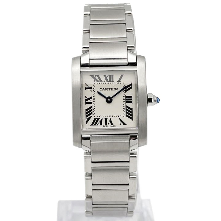 Cartier カルティエ レディースウォッチ 腕時計 タンクルイSM