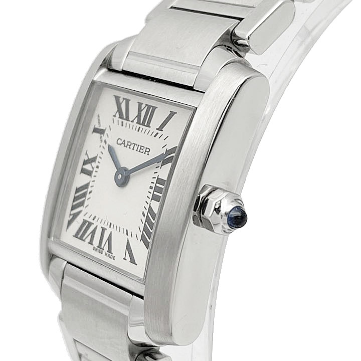 Cartier カルティエ タンクフランセーズSM レディース腕時計 QZ
