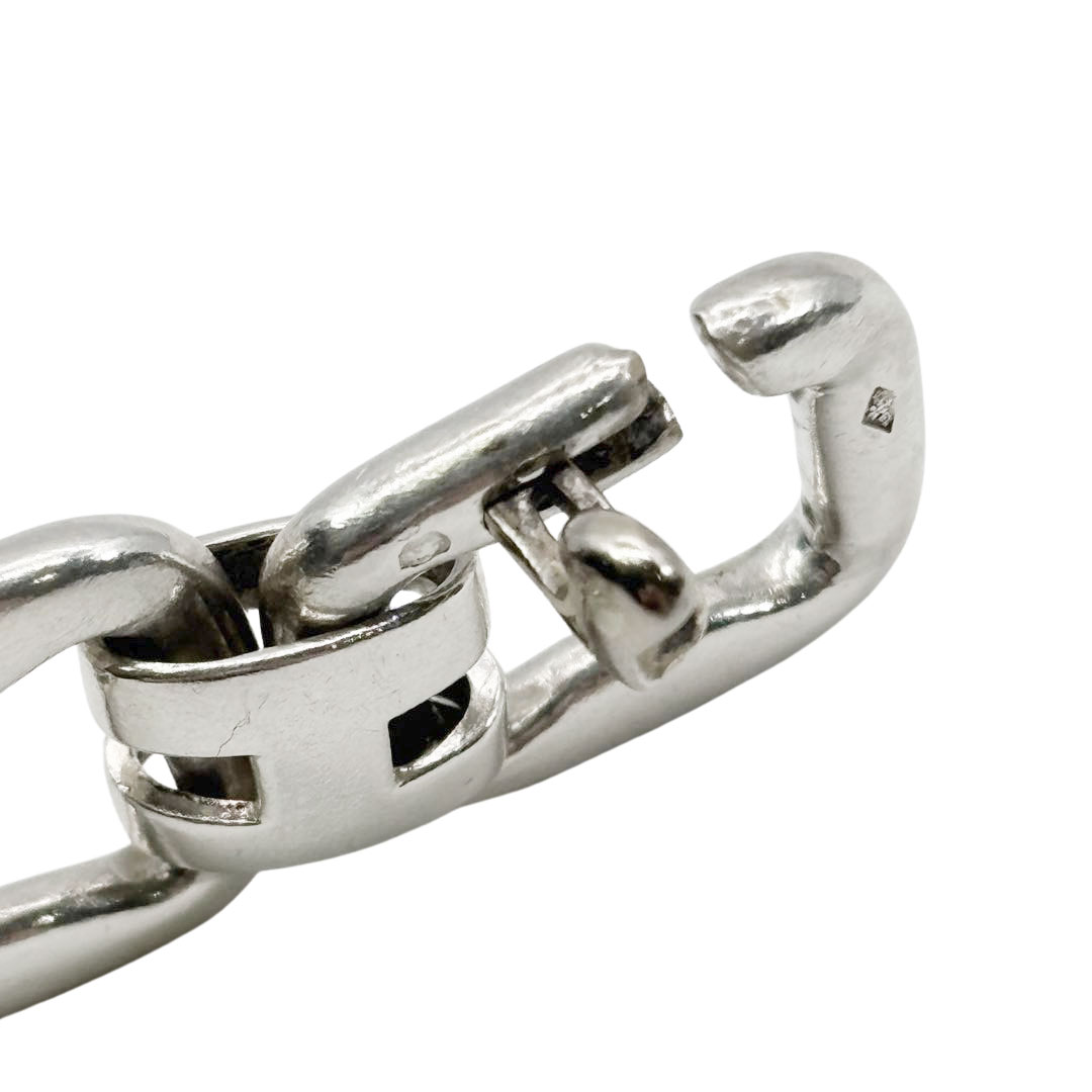 HERMES エルメス ヒストリー ヴィンテージブレスレット シルバー 54.5g