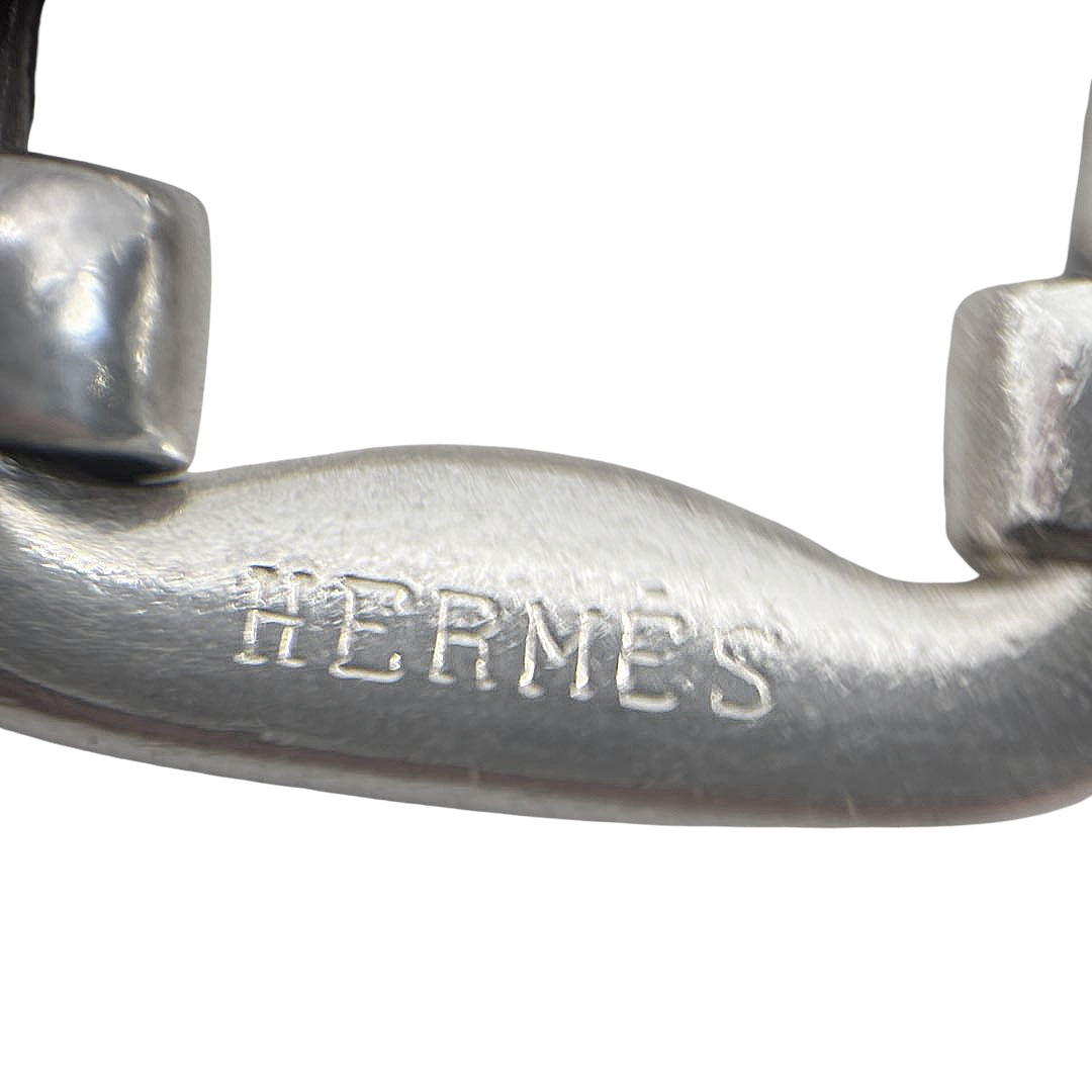 HERMES エルメス ヒストリー ヴィンテージブレスレット シルバー 54.5g