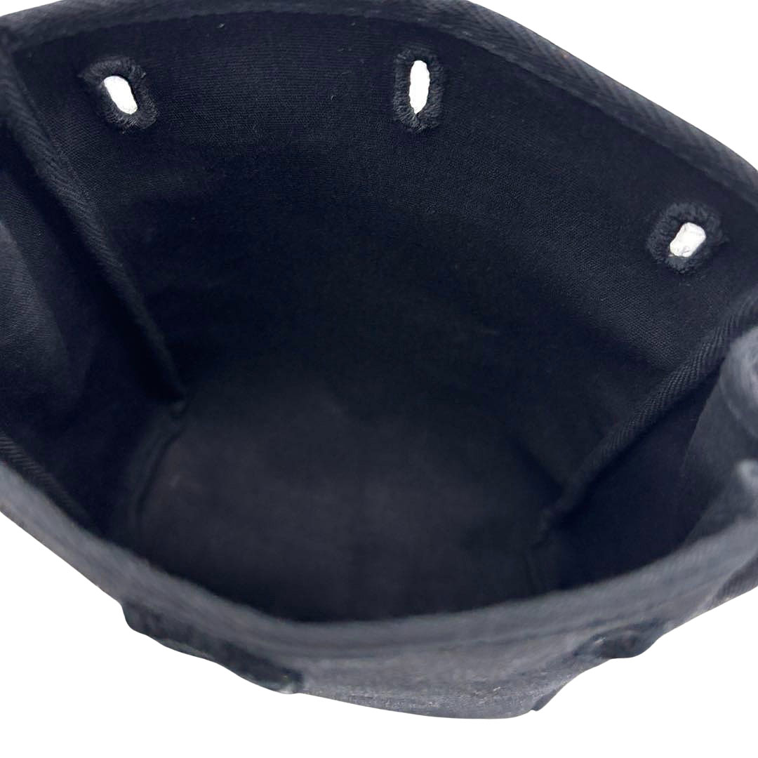 HERMES エルメス エールバッグTPM ショルダーバッグ トワルGM/トワルオフィシェ/カーフレザー ベージュ ナチュラル ブラック