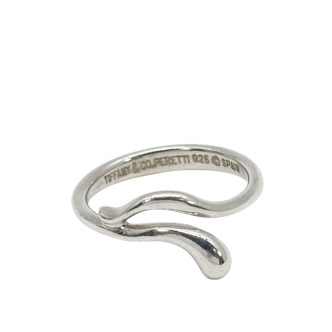 TIFFANY&Co. ティファニー ティアドロップ リング 指輪 約12号 925 シルバー 2.67g