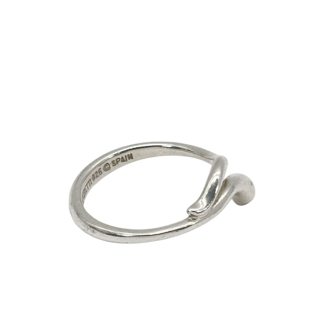 TIFFANY&Co. ティファニー ティアドロップ リング 指輪 約12号 925 シルバー 2.67g
