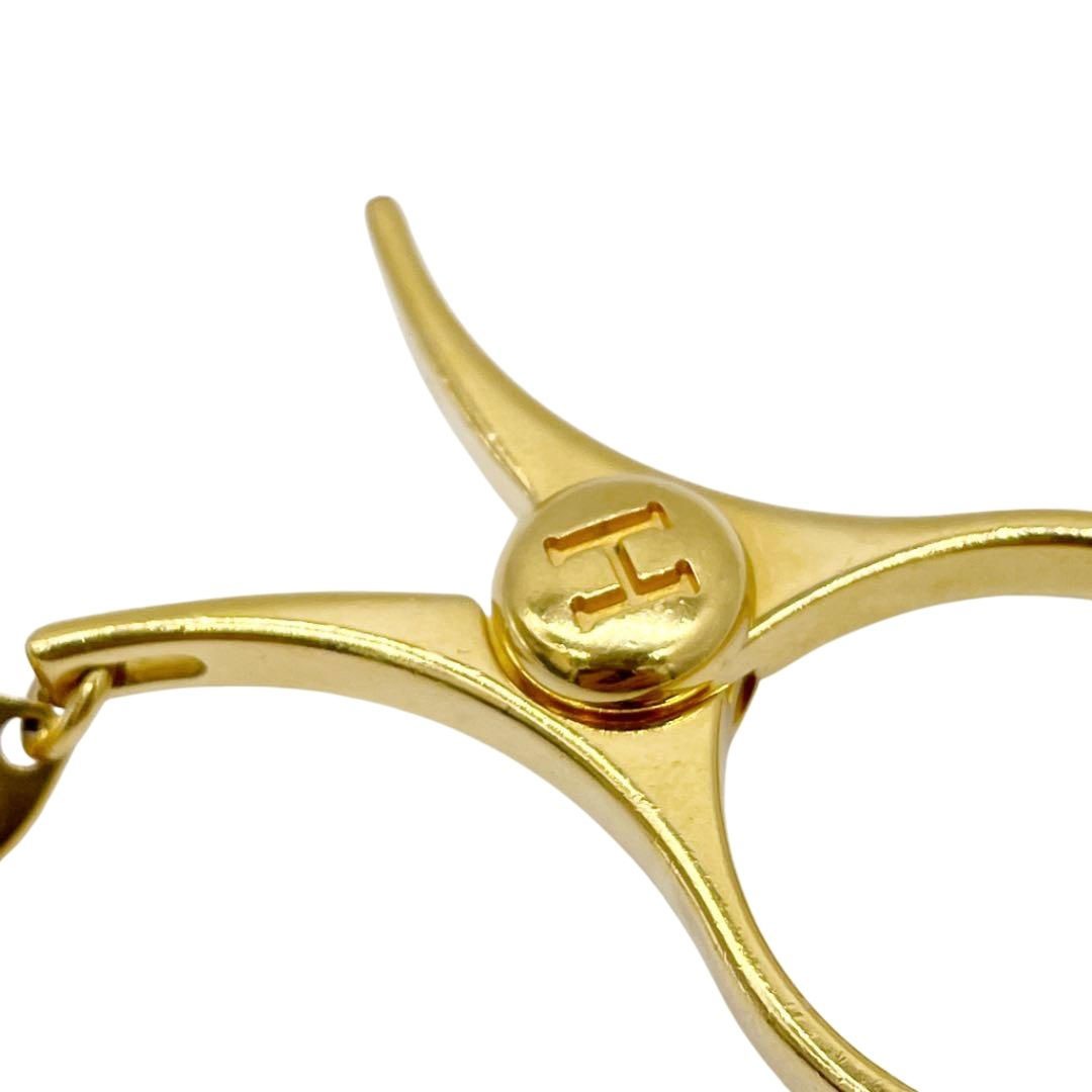 HERMES エルメス グローブホルダー チャーム フィルー（フィロー） ゴールド