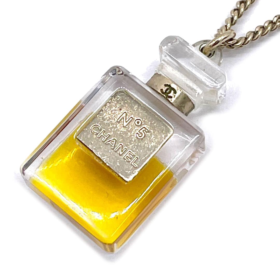 CHANEL シャネル ネックレス No.5 香水モチーフ ゴールド 04A