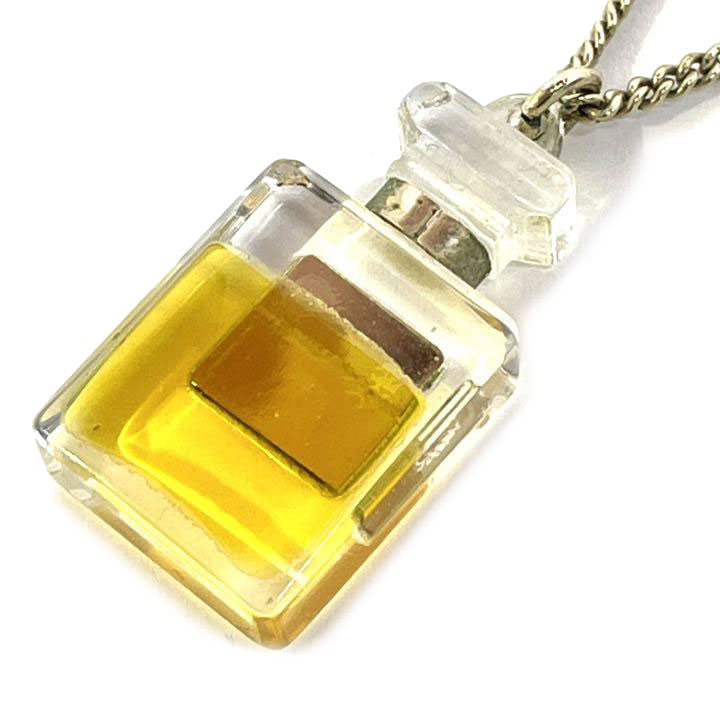 CHANEL シャネル ネックレス No.5 香水モチーフ ゴールド 04A
