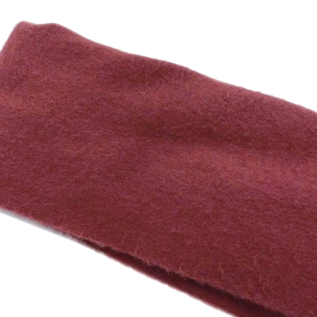 HERMES エルメス マフラー レクトヴェルソ カシミヤ100% ボルドー系