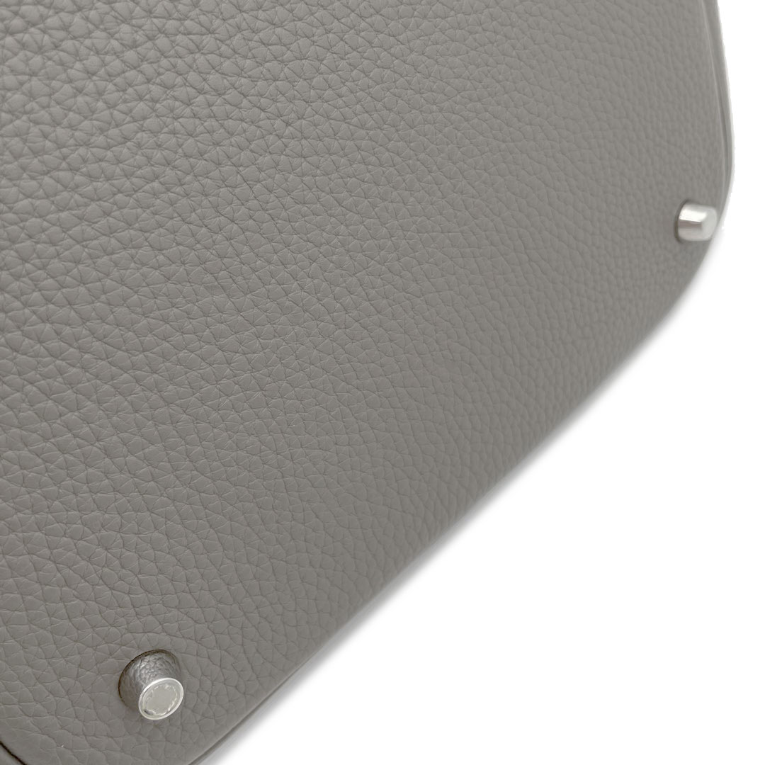 HERMES エルメス ピコタンロック22 MM トリヨンクレマンス エタン シルバー金具 Ｘ刻印