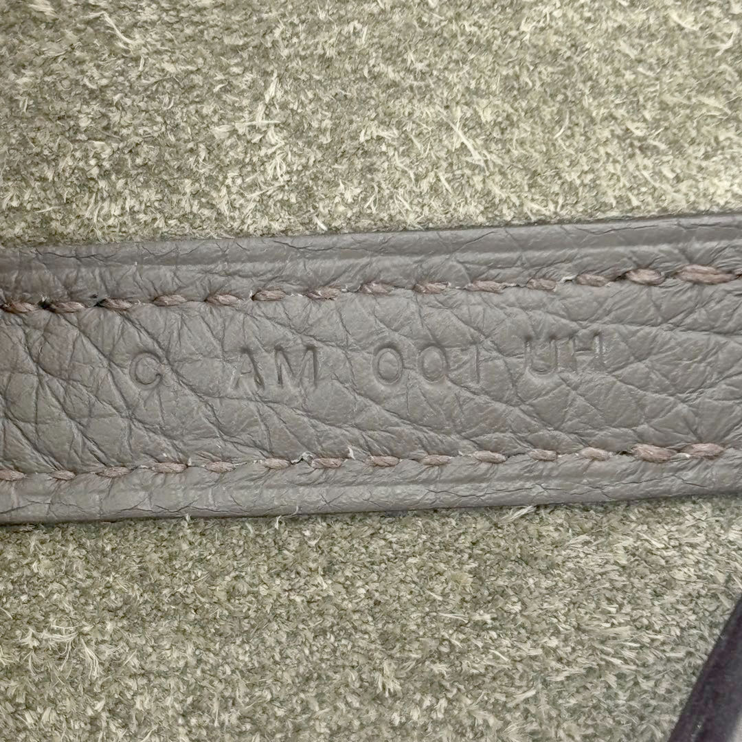 HERMES エルメス ハンドバッグ ピコタンロック22 MM トリヨンクレマンス エタン シルバー金具 C刻印