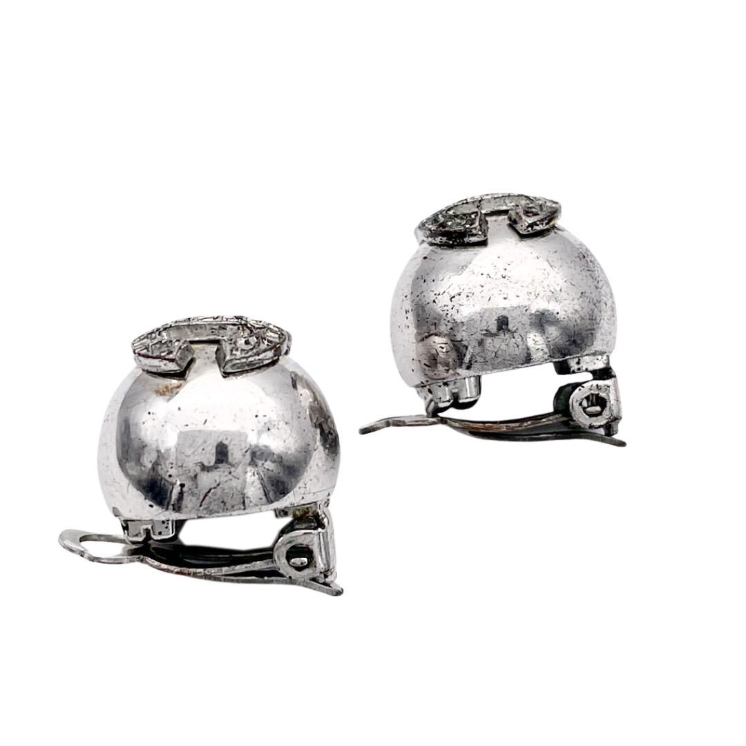 CHANEL シャネル イヤリング ココマーク ボール シルバー 00A