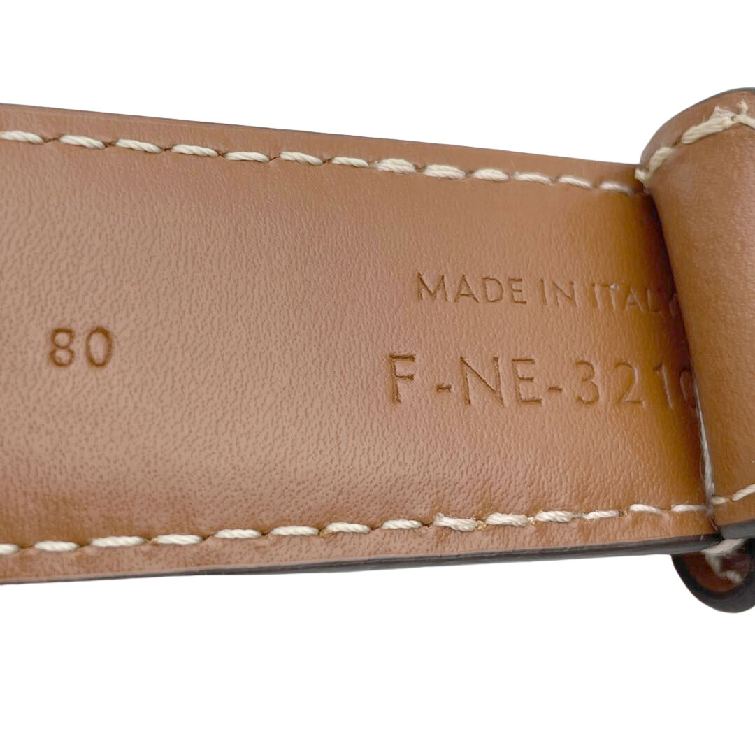 CELINE セリーヌ ミディアム トリオンフ ベルト 80 スムースカーフスキン ブロンズ