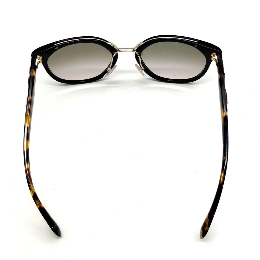 PRADA プラダ レディース サングラス 53□20 フラワー べっこう柄テンプル ブラウン系 SPR17T DHO-4K0