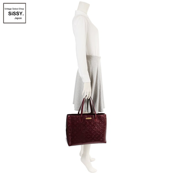 美品！！！ルイヴィトン ヴェルニ ウィルシャー MM トートバッグ □ルイ・ヴィトン□ ウィルシャーMM トートバッグ モノグラムヴェルニ