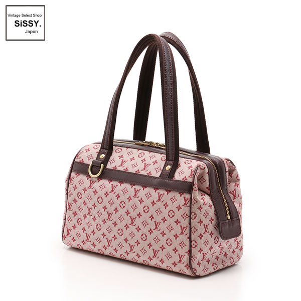 ■ルイ・ヴィトン■ ジョセフィーヌPM モノグラムミニ ハンドバッグ キャンバス レザー チェリー M92314 【LOUIS VUITTON】