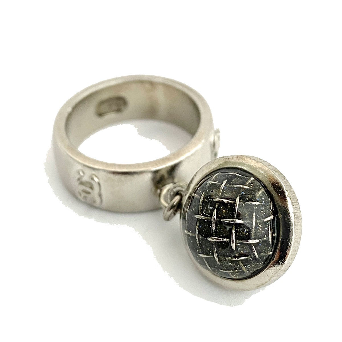 CHANEL シャネル リング 指輪 チャーム ココマーク シルバー 約12.5号 06P