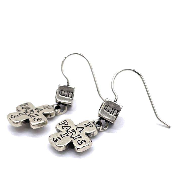 良品 シャネル フックピアス ココマーク シルバー 96A アクセサリー 片耳 良品 シャネル フックピアス ココマーク シルバー 96A