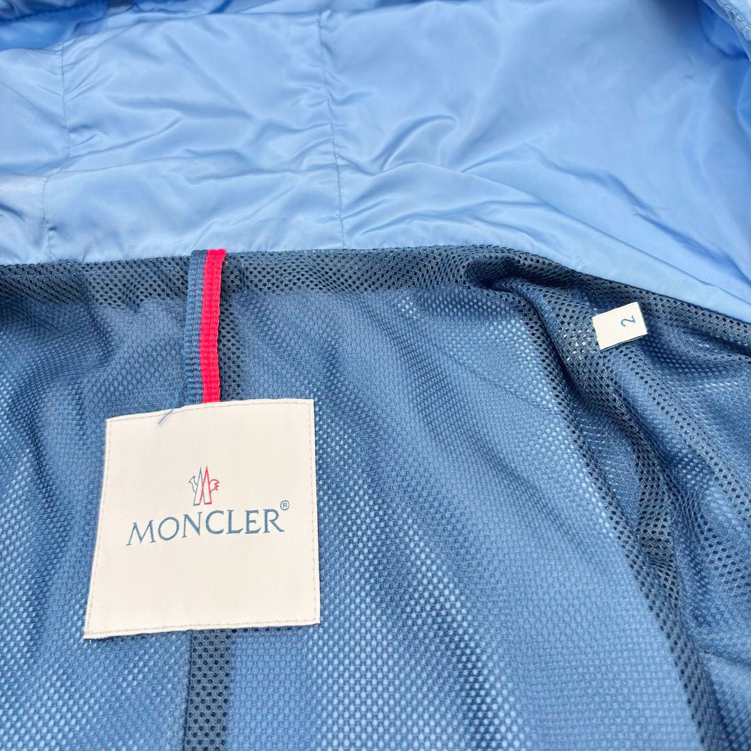 MONCLER モンクレール SANVEL ライトジャケット レディース 2(M〜L) ナイロン ライトブルー系 4610985 54155