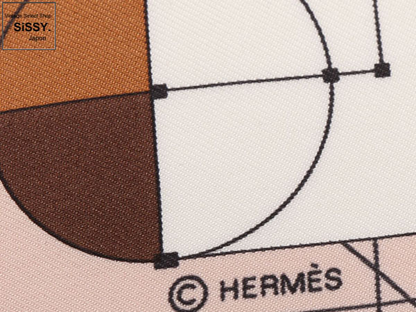 HERMES エルメス カレ90 「ECHEC AU ROI」 スカーフ シルク マルチカラー